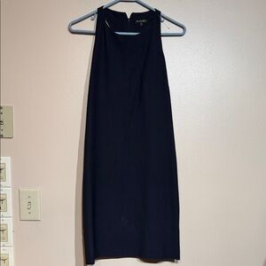 Massimo Dutti black Midi Dress